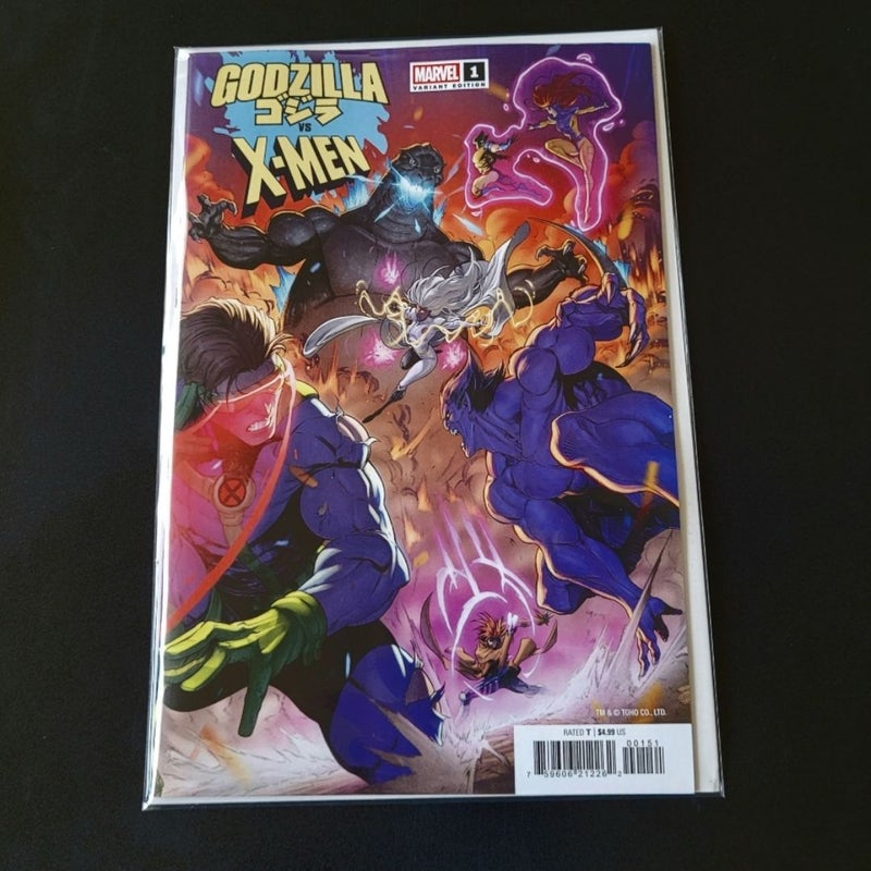 Godzilla VS X-Men #1