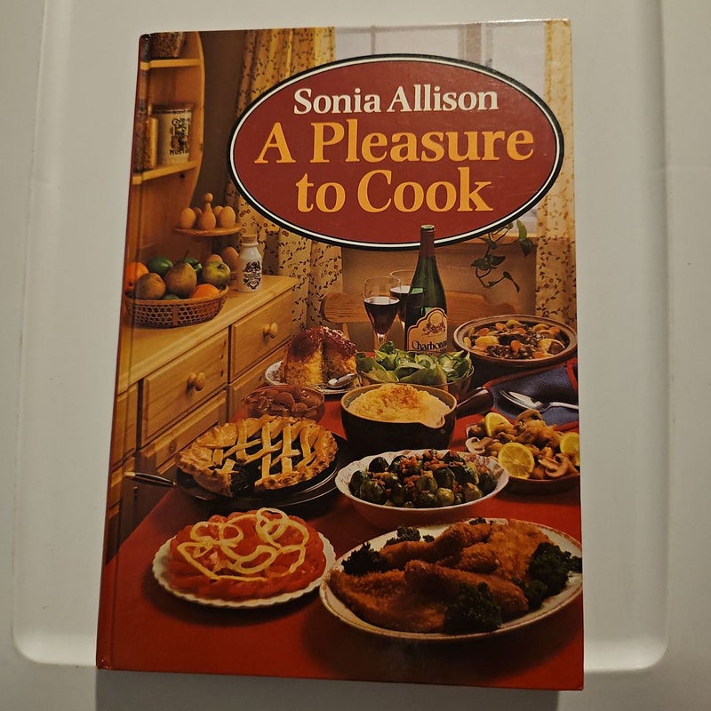 Sonia Allison "A pleasure to cook" 