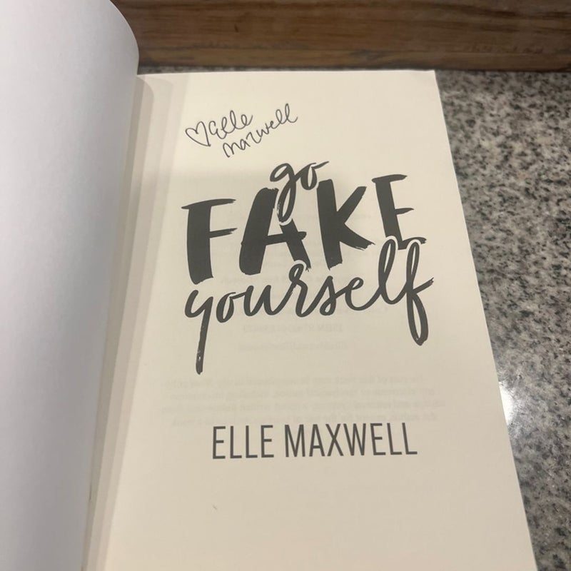 Go Fake Yourself signed copy!