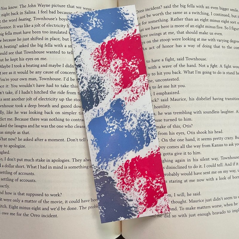 “Paint Splatter” Bookmark