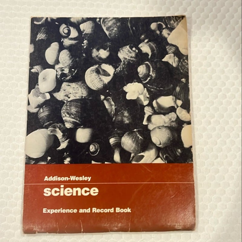 Science: Experience and Record Book