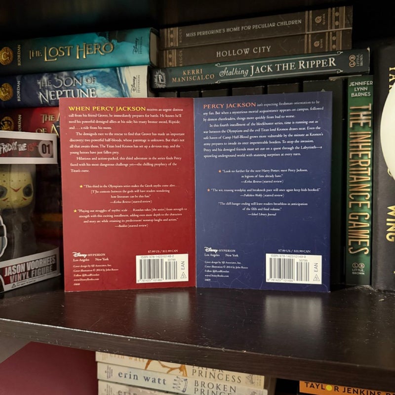 Percy Jackson and the Olympians 5 Book Paperback Boxed Set 