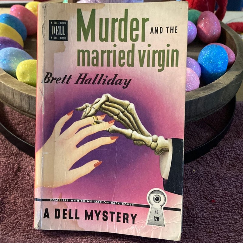 1944 Dell Vintage Mystery- Murder and the Married Virgin