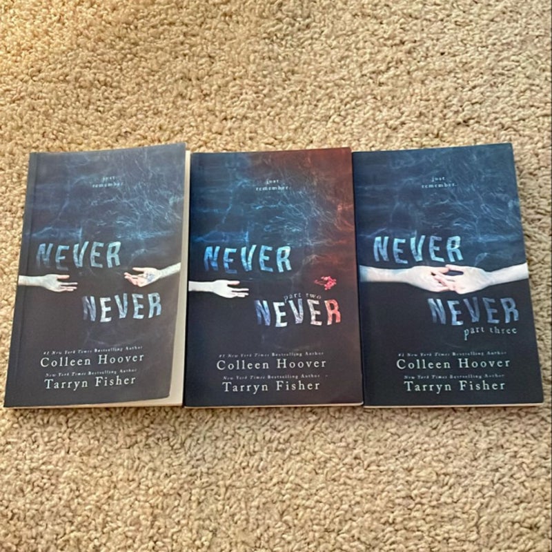 Never Never (all 3 OOP books)