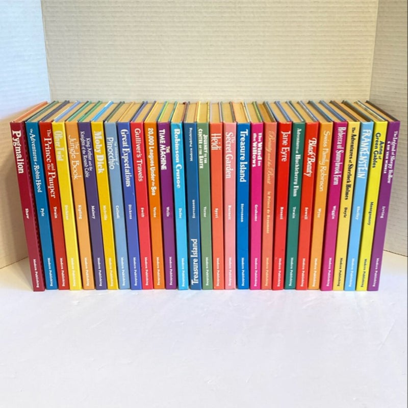 Treasury of Illustrated Classics set of 29