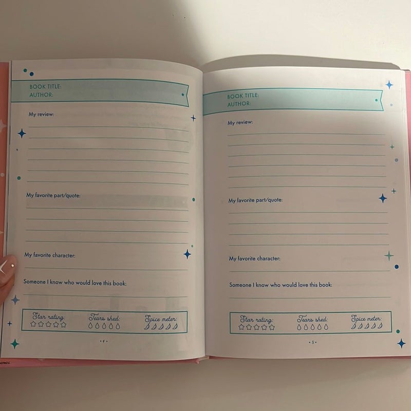 My #BookTok Reading Journal: Track and Review Your Favorite Reads by Nadia  Hayes