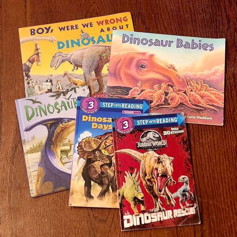 Non-fiction Dinosaur Booklot (5)