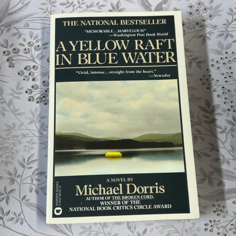 A Yellow Raft in Blue Water