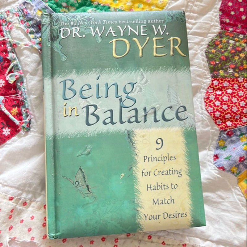 Being in Balance