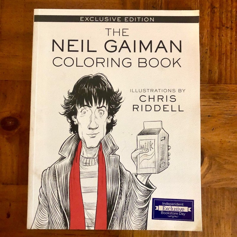 The Neil Gaiman Coloring Book 