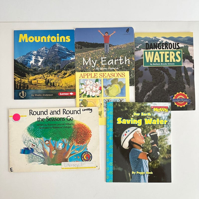 Early Readers Our Earth Book Bundle, 15 books