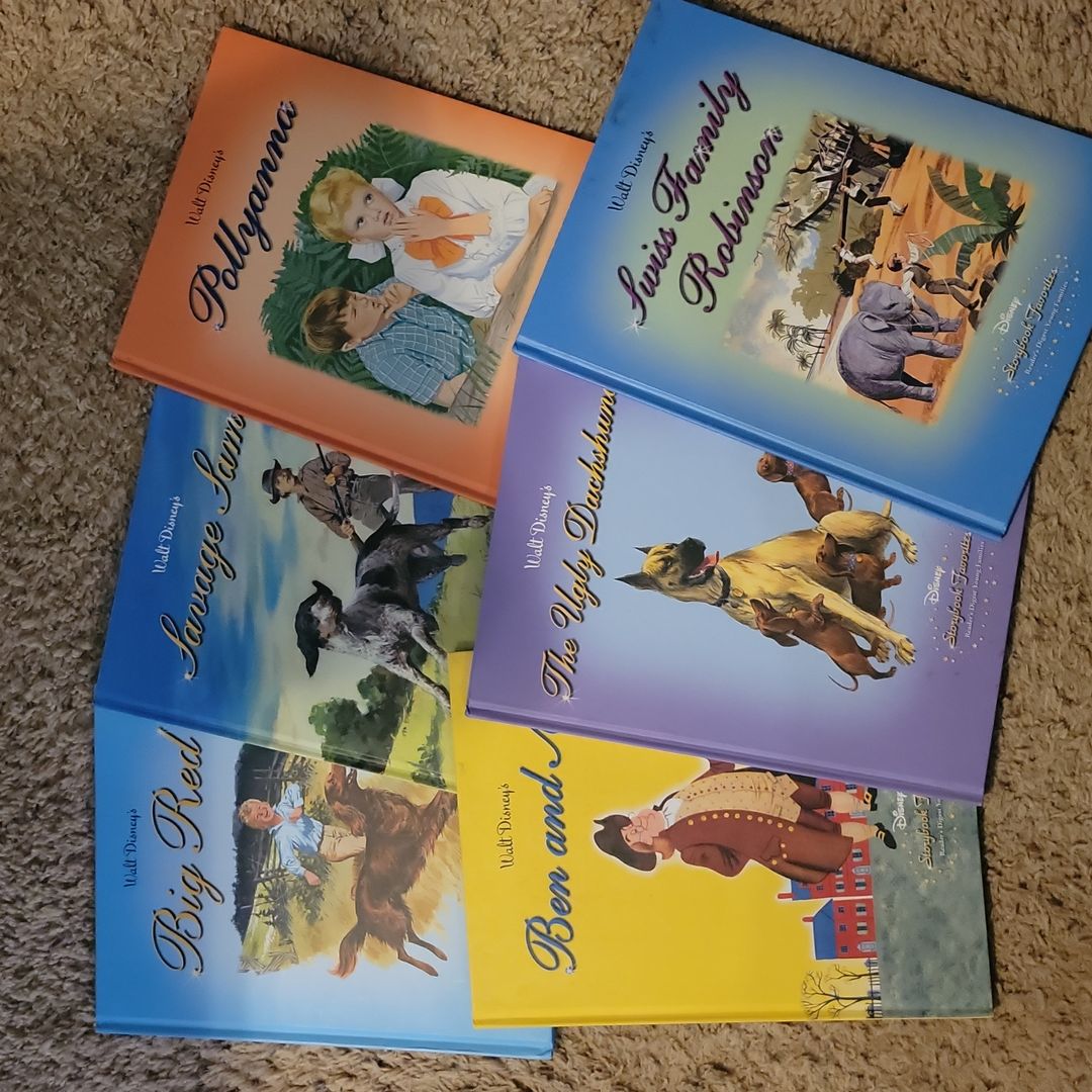 Lot of 6 Disney Books