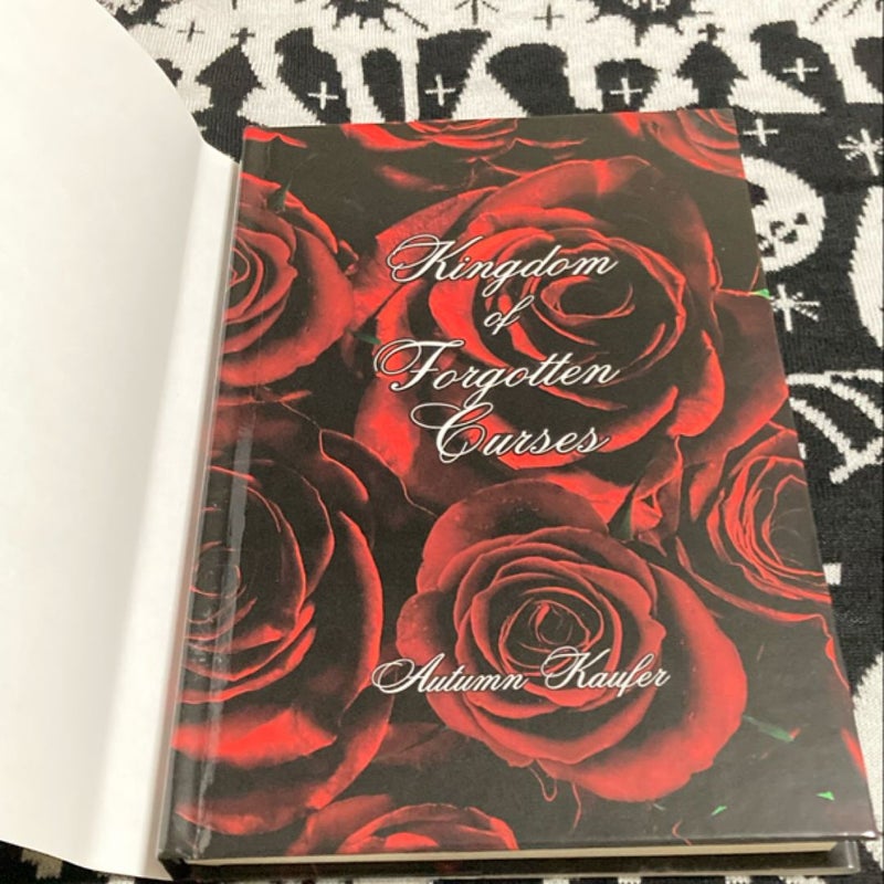 SIGNED COPY Kingdom of Forgotten Curses