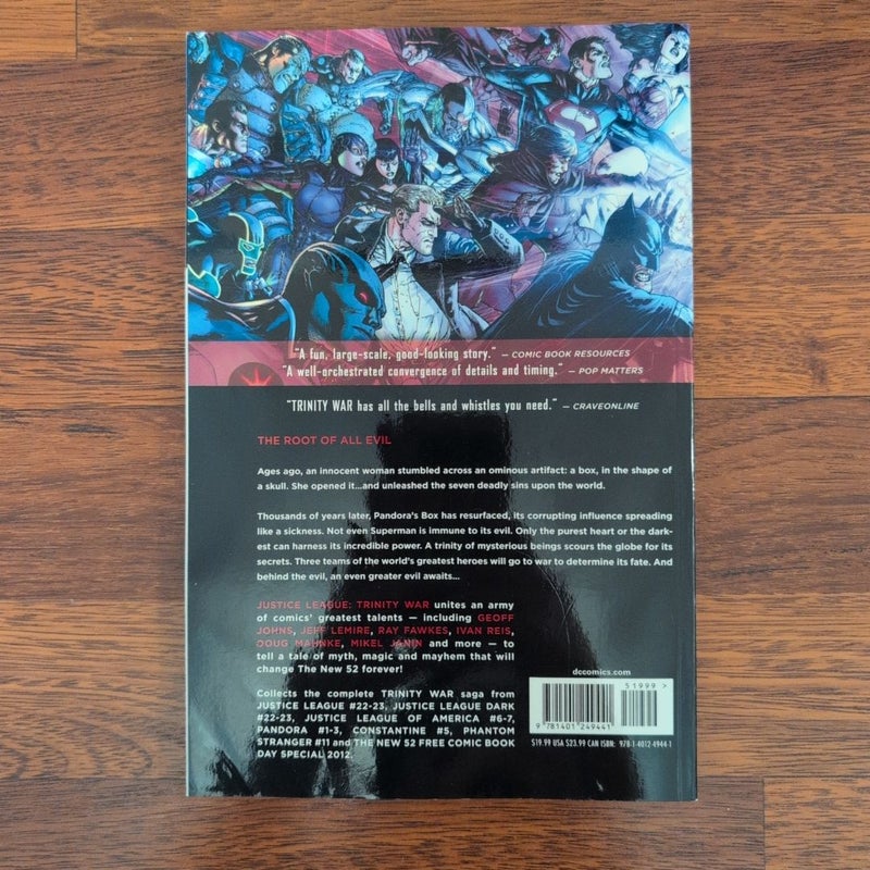 Justice League: Trinity War (the New 52)