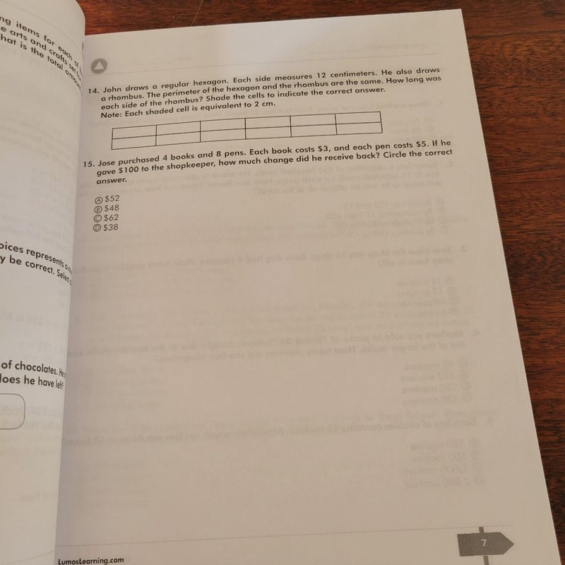 New Jersey Student Learning Assessments (NJSLA) Test Practice: 4th Grade Math Practice Workbook and Full-Length Online Assessments