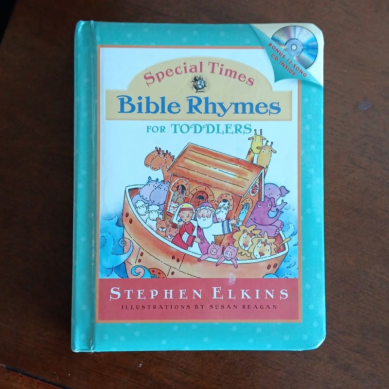 Special Times Bible Rhymes for Toddlers