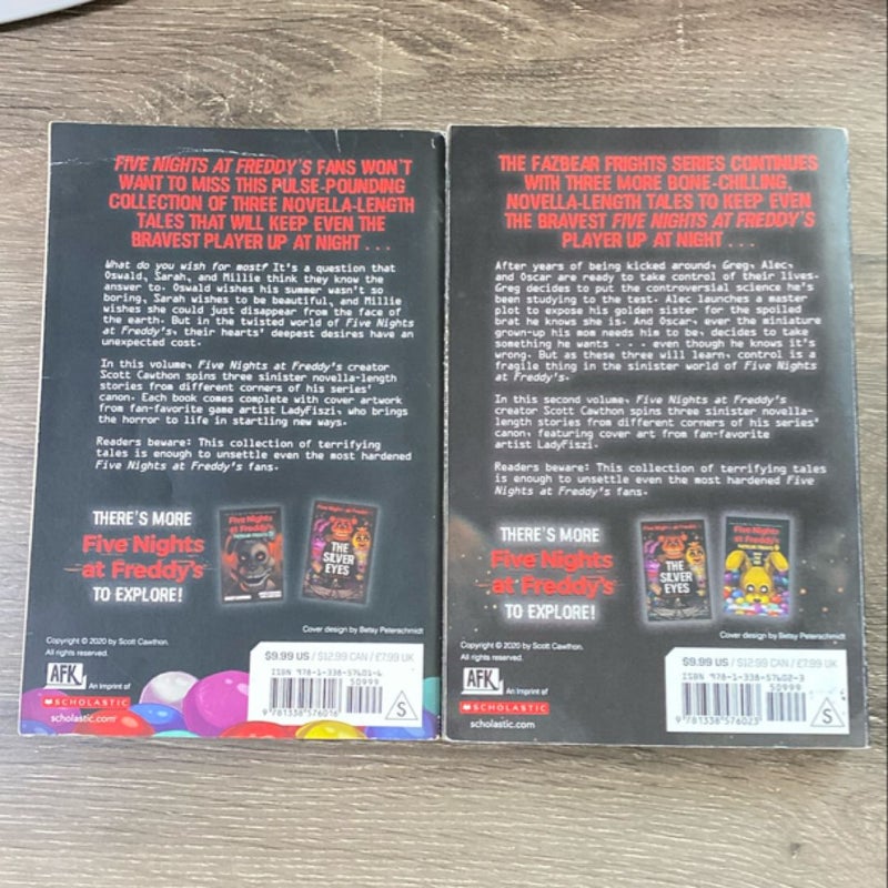 Five Nights at Freddy's Fazbear Frights Four Book Boxed Set