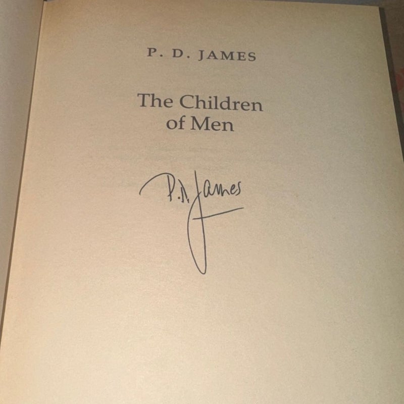 CHILDREN OF MEN SIGNED