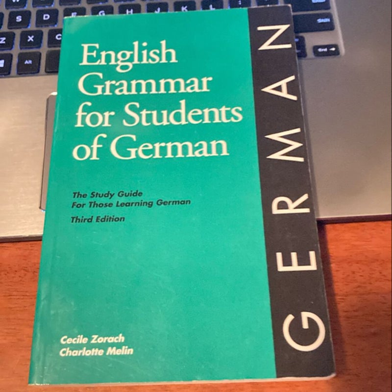 English Grammar for Students of German