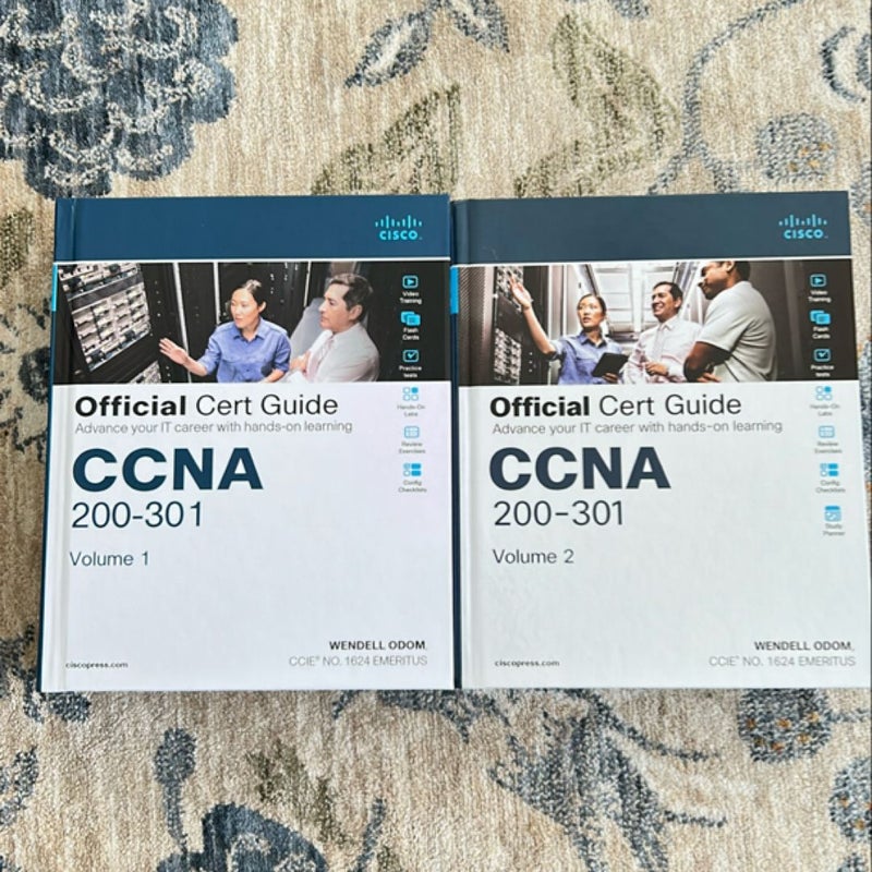 CCNA 200-301 2 volumes set