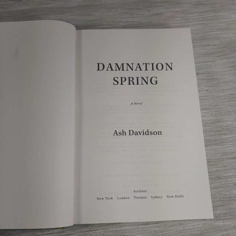 Damnation Spring (First ed)