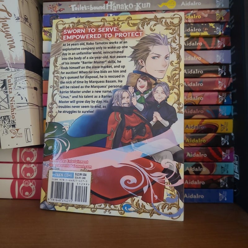 Reborn As a Barrier Master (Manga) Vol. 1