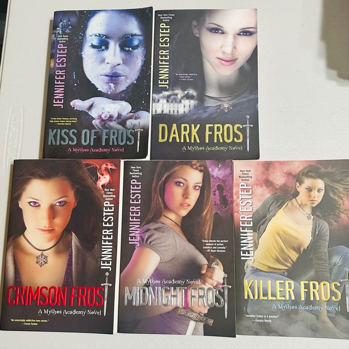 Mythos Academy Series Bundle 26 by Jennifer Estep, Paperback Pangobooks