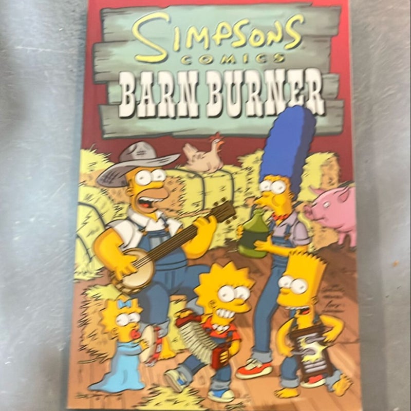 Simpsons Comics Barn Burner