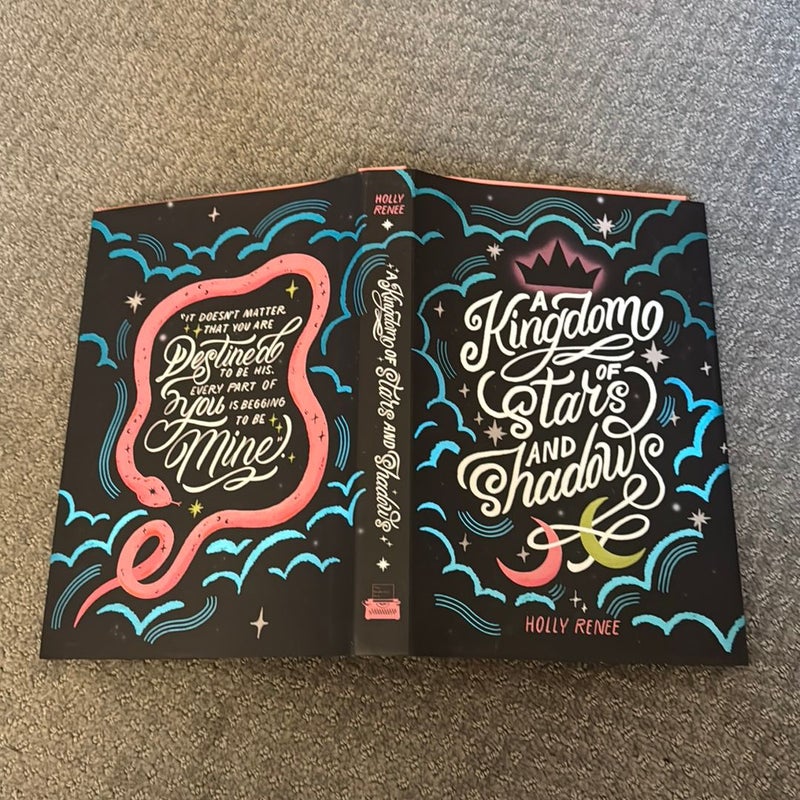 A Kingdom of Stars and Shadows bookish box special edition signed