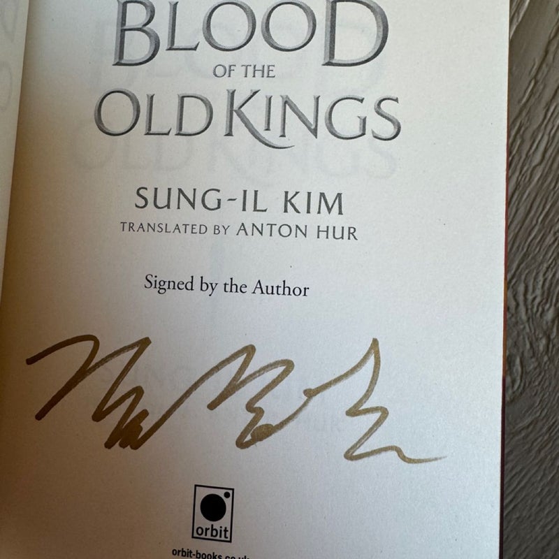 Blood of the old kings INkstone signed and numbered 