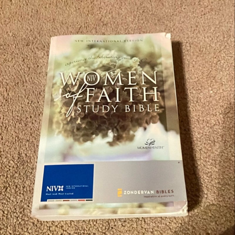 NIV Women of Faith Study Bible