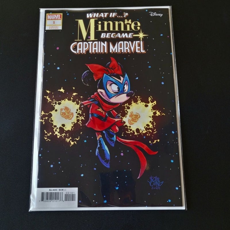 What If Minnie Became Captain Marvel #1