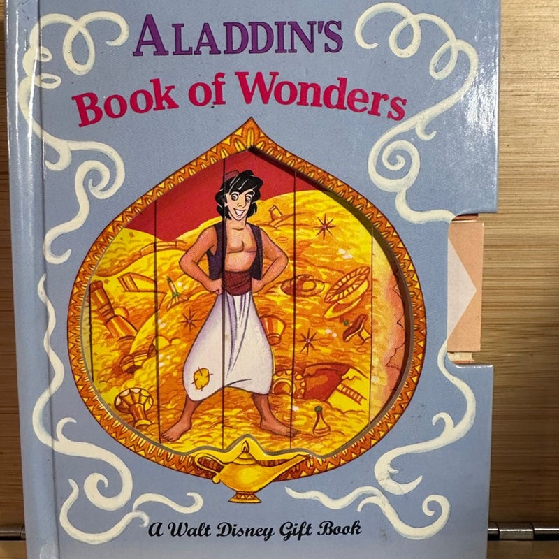 Aladdin's Book of Wonders (A Walt Disney Gift Book) FIRST EDITION