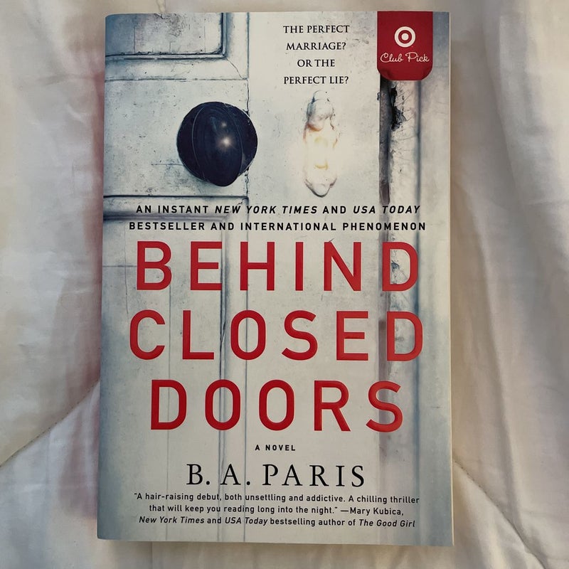 Behind Closed Doors by B.A. Paris