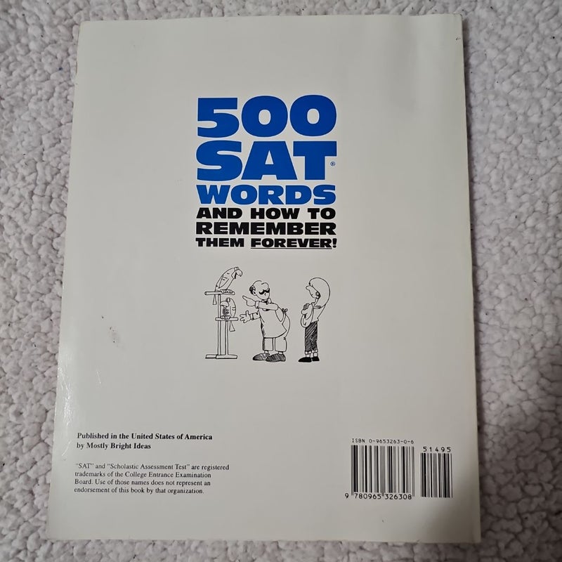 500 SAT Words, and How to Remember Them Forever!