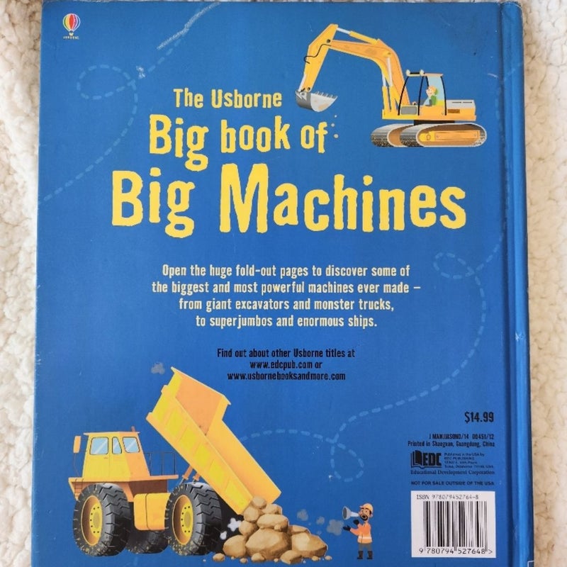 The Usborne Big Book of Big Machines 