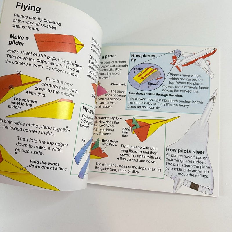 Usborne Science Activities, Science with Air