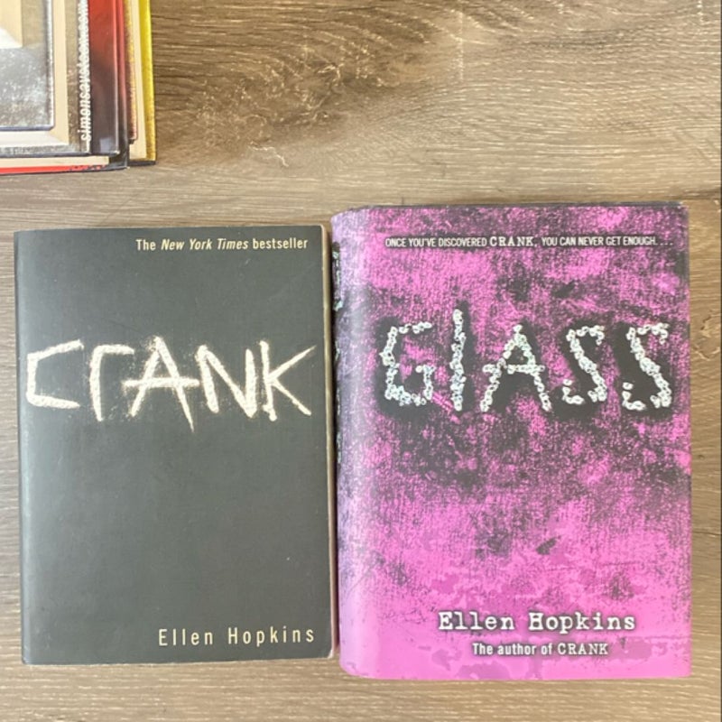 Crank (lot of 6 books)