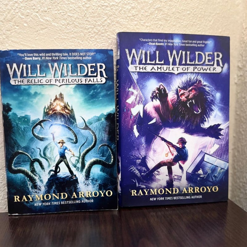 Will Wilder Bundle: #1 The Relic of Perilous Falls & #3 The Amulet of Power