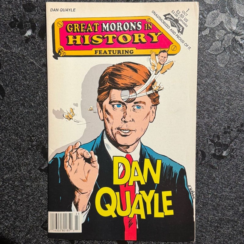 Great Mormons in History # 1 Oct 1992 Dan Quayle Revolutionary Comics