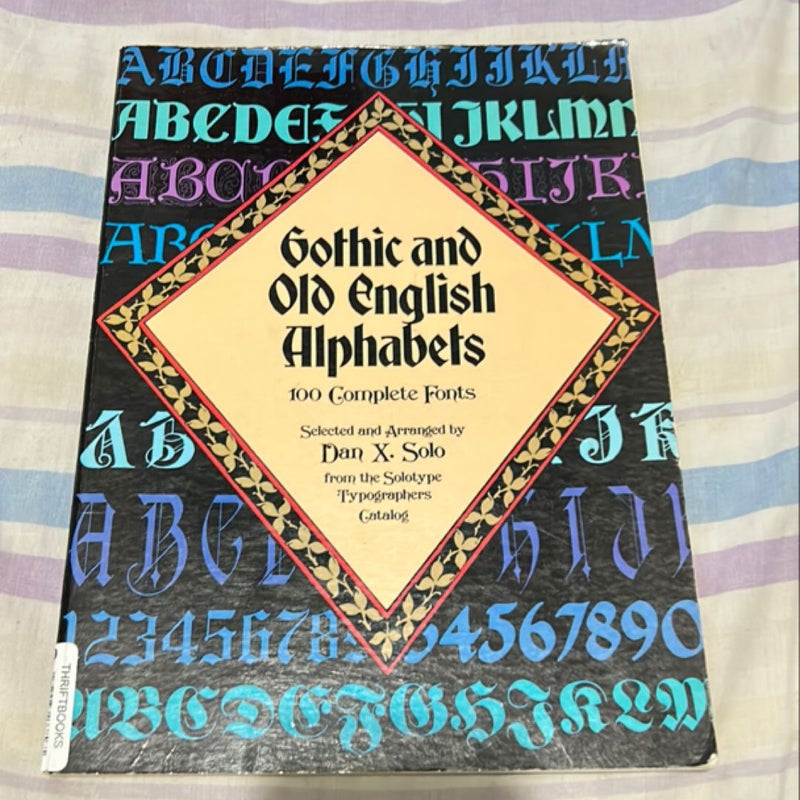 Gothic and Old English Alphabet