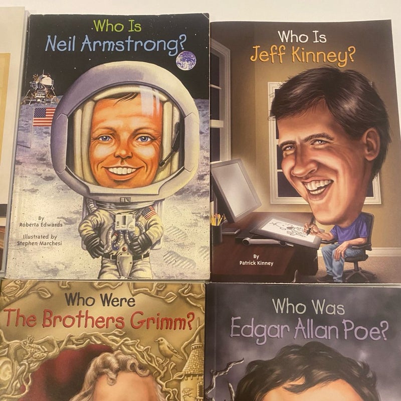 Who Is/Was Series Bundle - Set of 5 Books