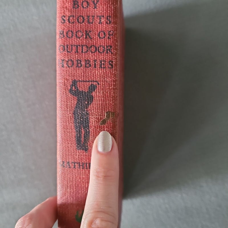 *VINTAGE* The Boy Scouts Book of Outdoor Hobbies