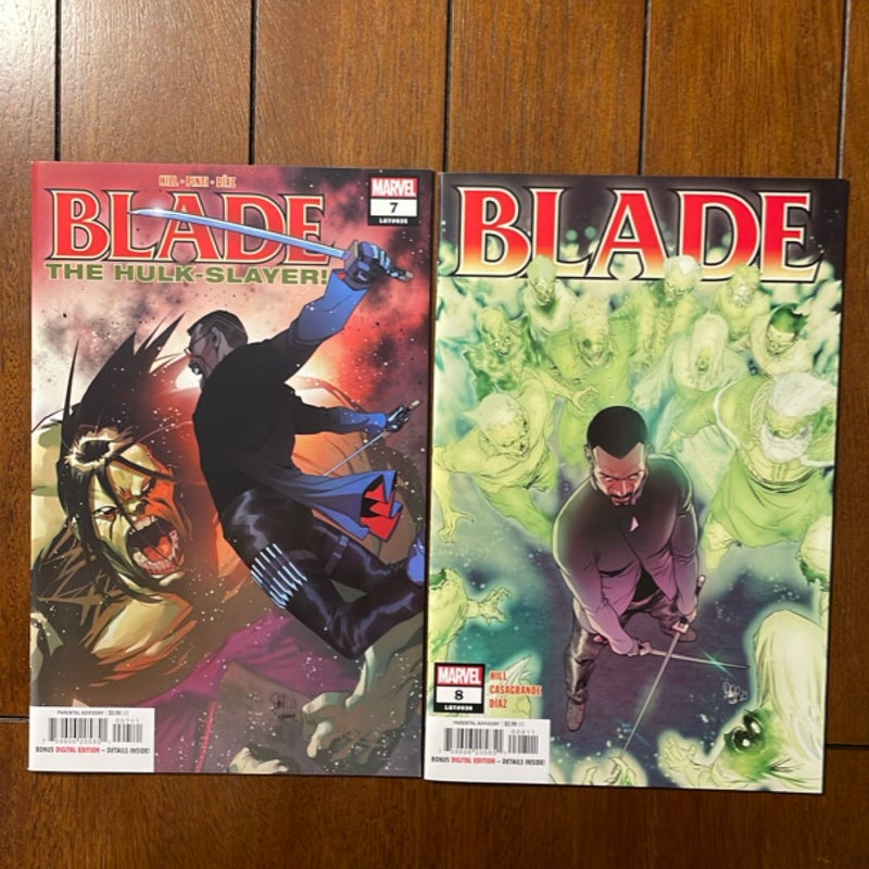 Blade Vol. 5 #1-10 (Bryan Hill’s Full Run)