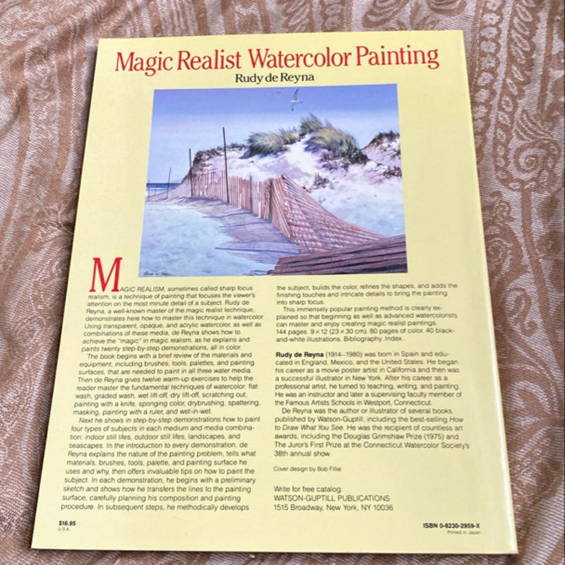 Magic Realist Watercolor Painting