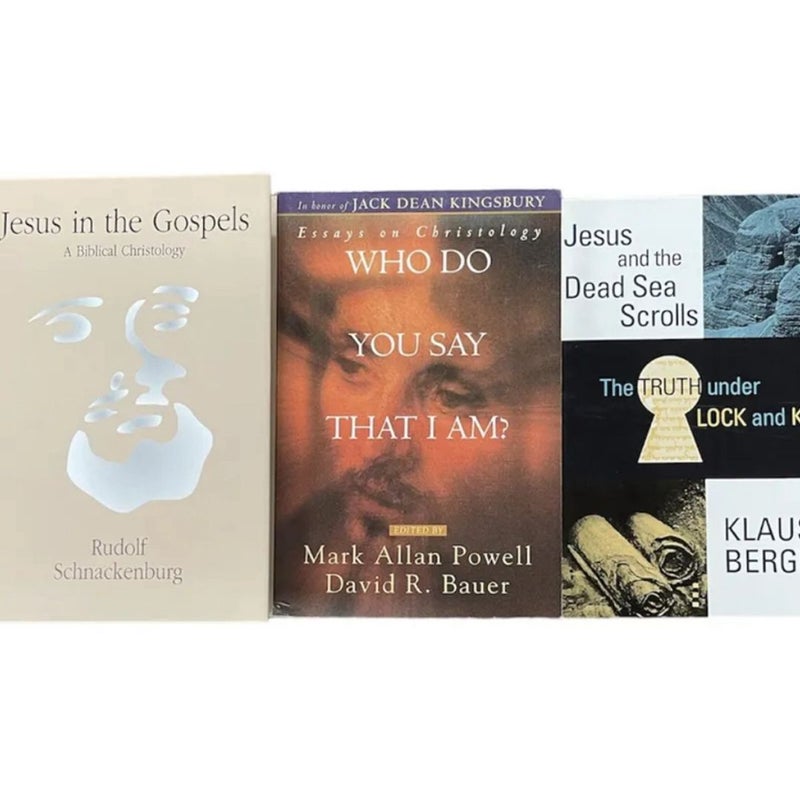 Enlightened Jesus Lot: Christology, Dead Sea Scrolls & Truth 3 Book Set