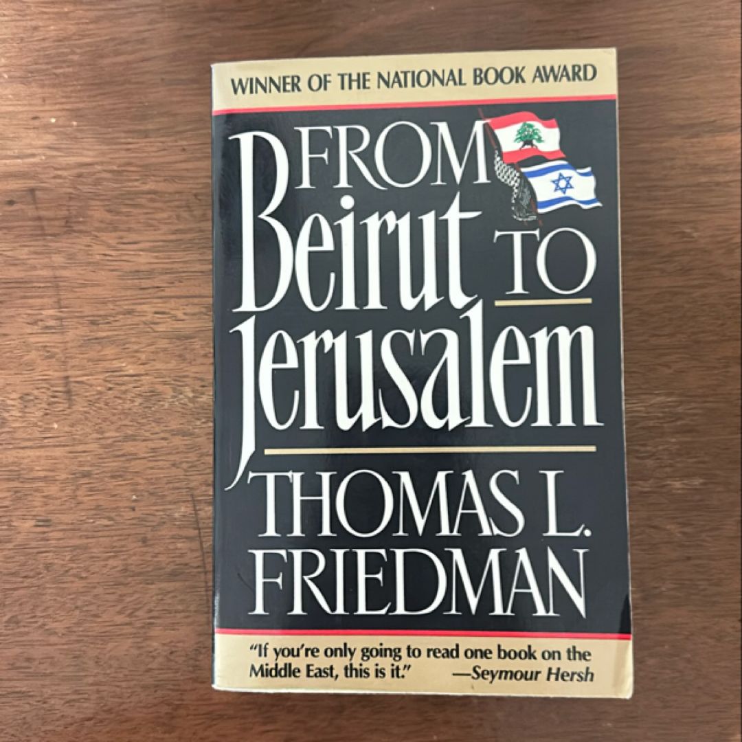 From Beirut to Jerusalem