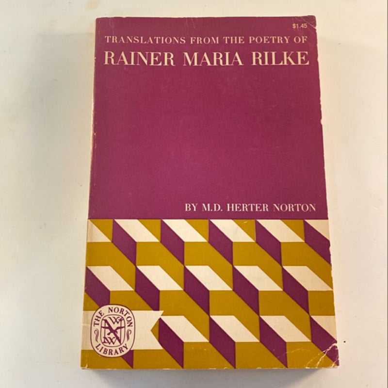 Translations From The Poetry of Rainer Maria Rilke