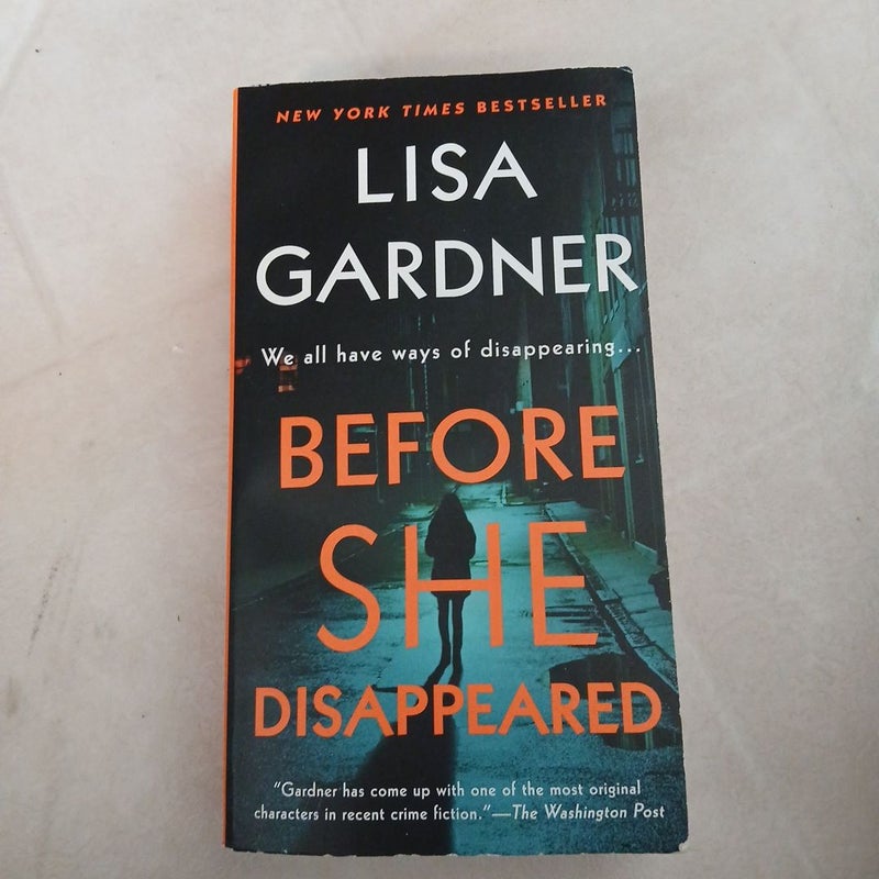 Before She Disappeared