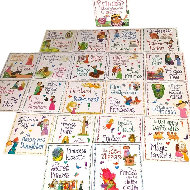 Princess Storybook Collection Book Set 20 Books By Miles Kelly  20 Books In Hardcase